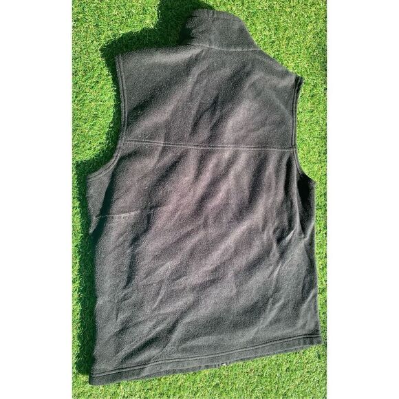 Columbia Sportswear BLACK Fleece Jacket Vest Mens SZ M - Picture 5 of 5